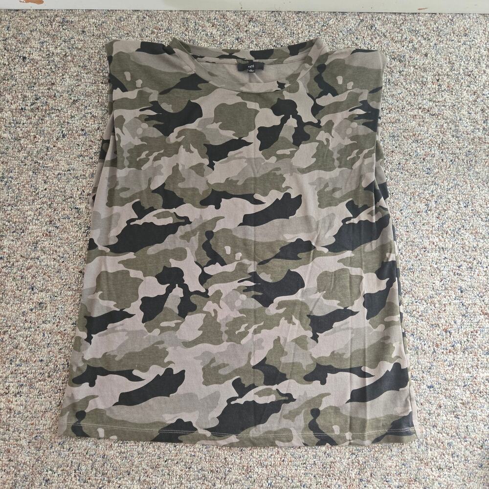 Fate 100% cotton camouflage tee L